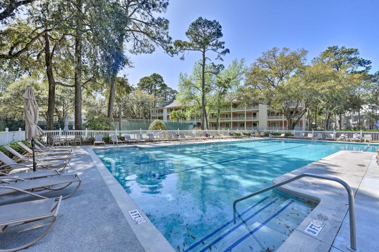 Hilton Head Condo Beach Supplies, Walk To Shore! Hilton Head Island Exterior photo