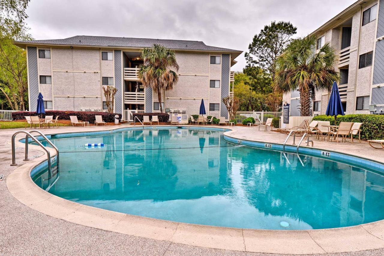 Hilton Head Condo Beach Supplies, Walk To Shore! Hilton Head Island Exterior photo